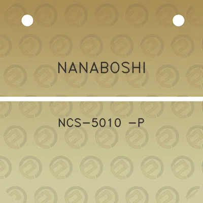 nanaboshi-ncs-5010-p