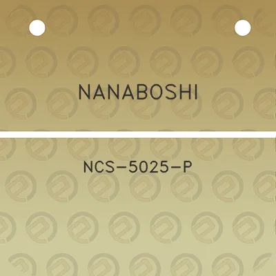 nanaboshi-ncs-5025-p