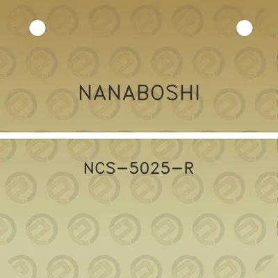 nanaboshi-ncs-5025-r