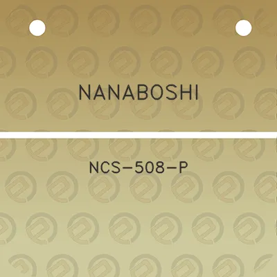 nanaboshi-ncs-508-p