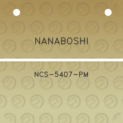 nanaboshi-ncs-5407-pm