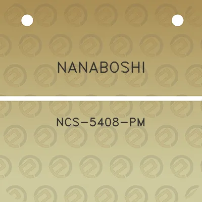 nanaboshi-ncs-5408-pm