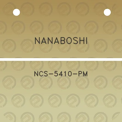 nanaboshi-ncs-5410-pm