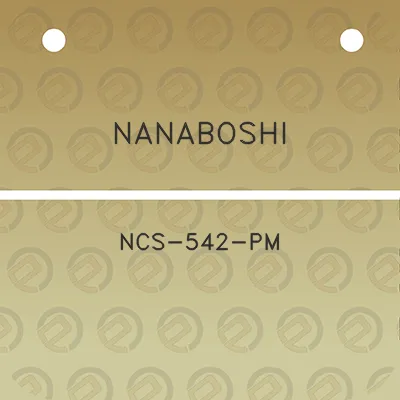 nanaboshi-ncs-542-pm