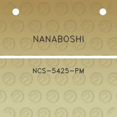 nanaboshi-ncs-5425-pm