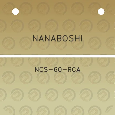 nanaboshi-ncs-60-rca