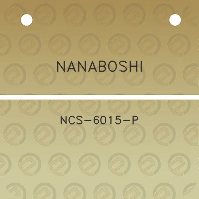 nanaboshi-ncs-6015-p