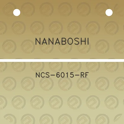 nanaboshi-ncs-6015-rf