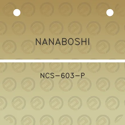 nanaboshi-ncs-603-p