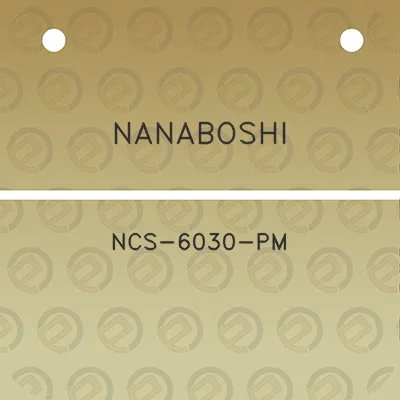 nanaboshi-ncs-6030-pm