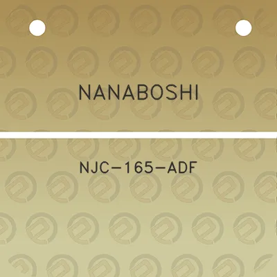 nanaboshi-njc-165-adf