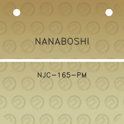 nanaboshi-njc-165-pm