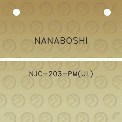 nanaboshi-njc-203-pmul