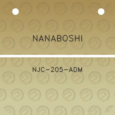 nanaboshi-njc-205-adm