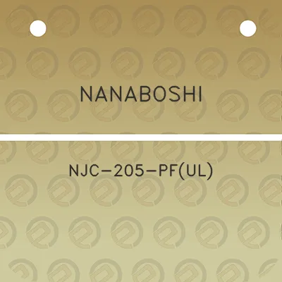 nanaboshi-njc-205-pful