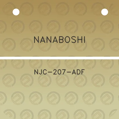 nanaboshi-njc-207-adf