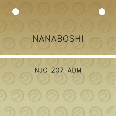 nanaboshi-njc-207-adm