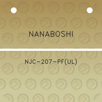 nanaboshi-njc-207-pful