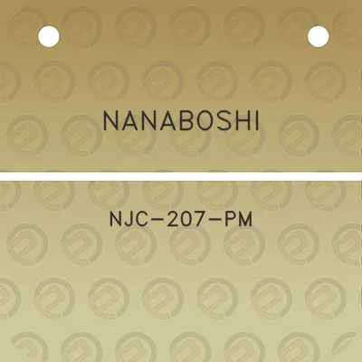 nanaboshi-njc-207-pm