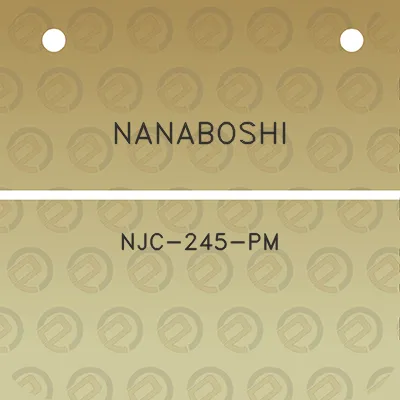 nanaboshi-njc-245-pm