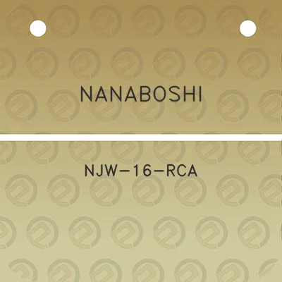 nanaboshi-njw-16-rca