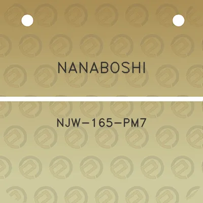 nanaboshi-njw-165-pm7