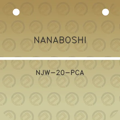 nanaboshi-njw-20-pca