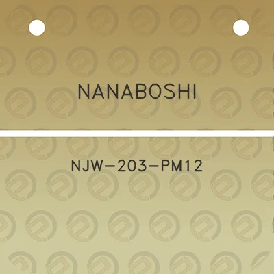 nanaboshi-njw-203-pm12