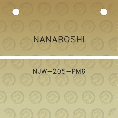 nanaboshi-njw-205-pm6