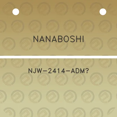 nanaboshi-njw-2414-adm