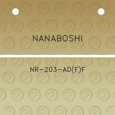 nanaboshi-nr-203-adff