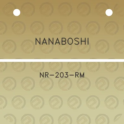 nanaboshi-nr-203-rm