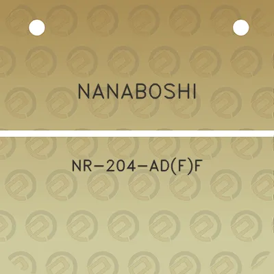 nanaboshi-nr-204-adff