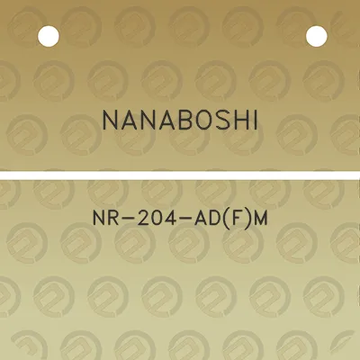 nanaboshi-nr-204-adfm