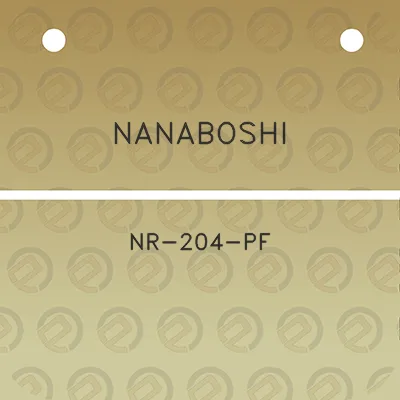 nanaboshi-nr-204-pf