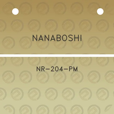 nanaboshi-nr-204-pm