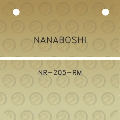 nanaboshi-nr-205-rm