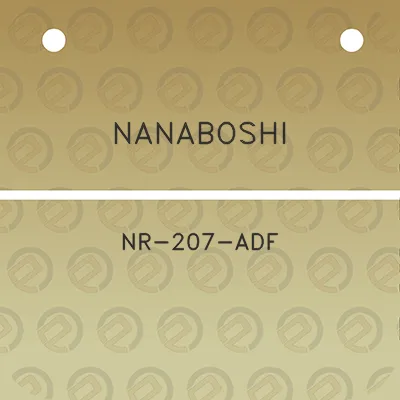 nanaboshi-nr-207-adf