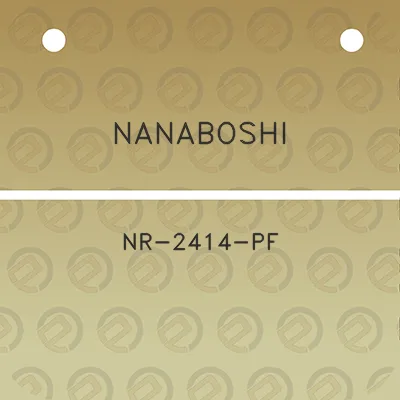 nanaboshi-nr-2414-pf