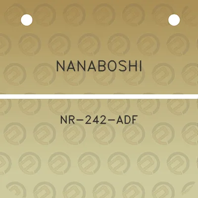 nanaboshi-nr-242-adf