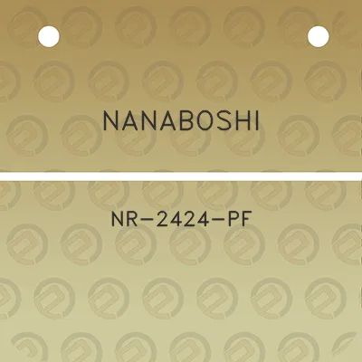 nanaboshi-nr-2424-pf