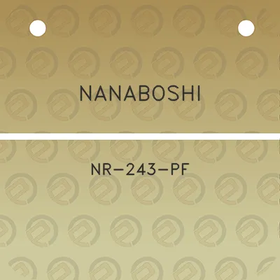 nanaboshi-nr-243-pf