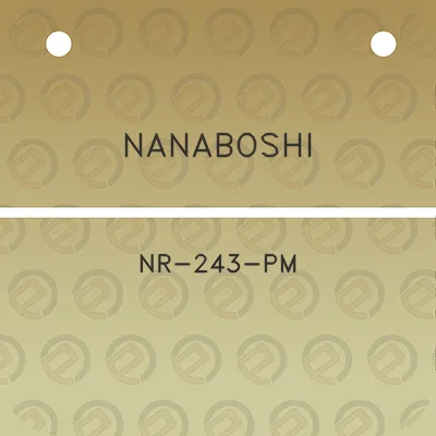 nanaboshi-nr-243-pm