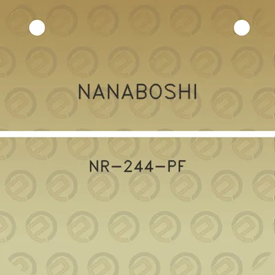 nanaboshi-nr-244-pf