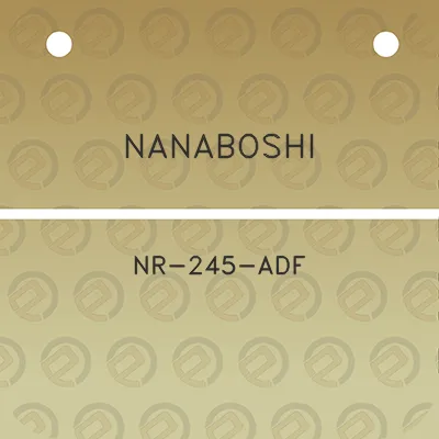 nanaboshi-nr-245-adf