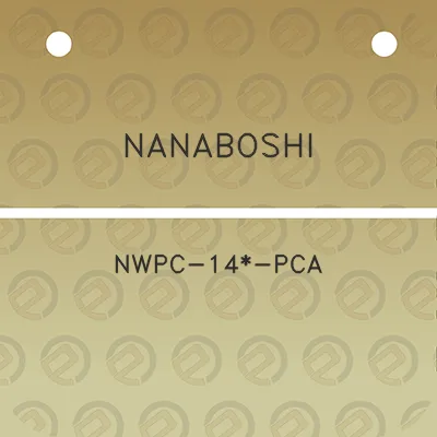 nanaboshi-nwpc-14-pca