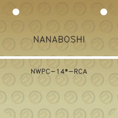 nanaboshi-nwpc-14-rca