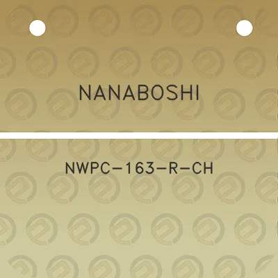 nanaboshi-nwpc-163-r-ch