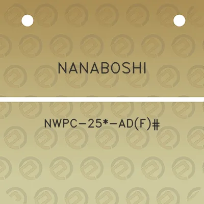 nanaboshi-nwpc-25-adf