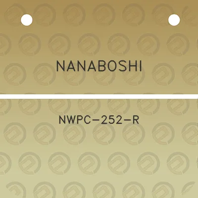 nanaboshi-nwpc-252-r